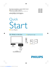 Philips 32PFL4208 Quick Start Manual