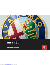 Alfa Romeo GT Owner's Manual