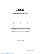 Asus WL-566gM - 240 MIMO Wireless Router User Manual