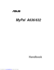 Asus MyPal A636 Handbook