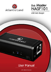 Atlantis Land DISK MASTER NASF101 User Manual