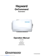 Hayward OnCommand Operation Manual