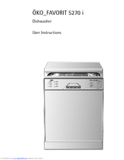 aeg favorit sensorlogic dishwasher