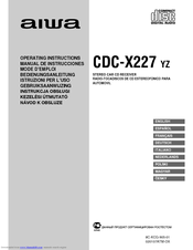 Aiwa Cdc X227 Yz Manuals Manualslib