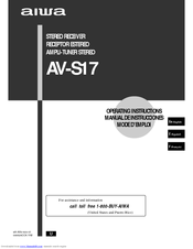 Aiwa Av S17 Manuals Manualslib