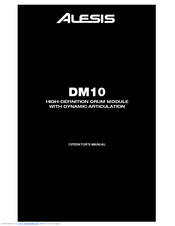 Alesis DM10 MKII Pro Manuals | ManualsLib