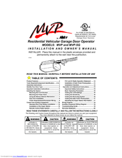 Allstar Mvp Installation And Owner S Manual Pdf Download Manualslib