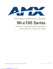 Amx NetLinx Integrated Controller NI-3100 Manuals | ManualsLib
