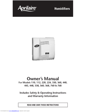 aprilaire manualslib humidifier