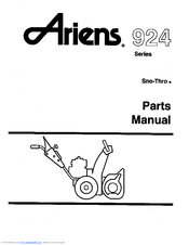 Ariens Sno Thro 924082 Manuals Manualslib
