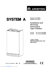 Ariston System A 24 Rffi Manuals Manualslib