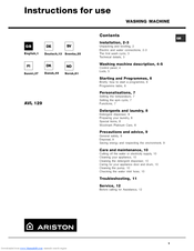 Ariston Armf 125 Manuals Manualslib