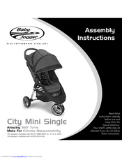 city mini stroller manual