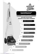 Bissell QUICKSTEAMER POWERBRUSH 2070 Series Manuals | ManualsLib