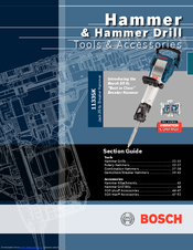 Bosch 11316EVS - SDS Max Demolition Hammer 14A Motor Manuals | ManualsLib