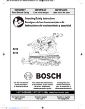 Bosch 4410 Manuals | ManualsLib