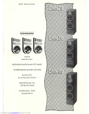 b&w dm630 speakers