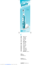 manual oral b vitality