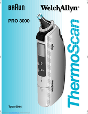 Braun WelchAllyn ThermoScan Pro 3000 Manuals | ManualsLib