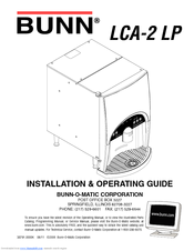 Bunn LCA-2 LP Manuals | ManualsLib