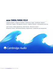 Cambridge audio azur 640a