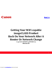 Canon imageCLASS MF8380Cdw Manuals | ManualsLib
