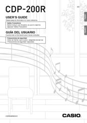 Casio CDP-200R Manuals | ManualsLib