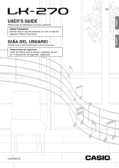 Casio LK-270 Manuals | ManualsLib