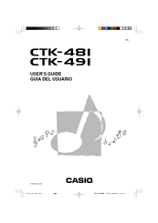 Casio CTK-491 - Portable Keyboard Manuals | ManualsLib