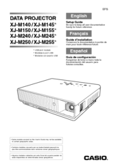 casio xj m150 projector