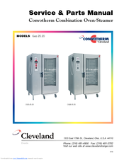 Cleveland Convotherm Ogs 20 20 Manuals Manualslib