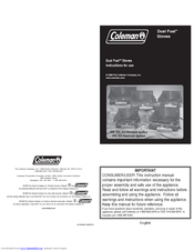 Coleman 424 stove manual craftsman