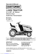 Craftsman 917.28914 Manuals | ManualsLib