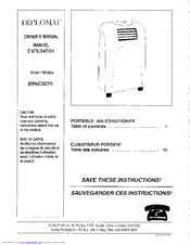 Danby Dpac13009 Operating Instructions Manualzz