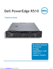 Dell PowerEdge R510 Manuals | ManualsLib