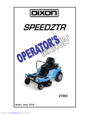 Dixon SPEEDZTR ZTR 42 Manuals | ManualsLib