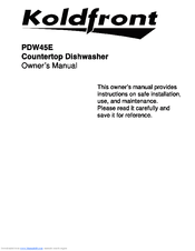 Koldfront PDW45E Manuals | ManualsLib