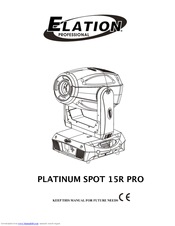 Platinum Spot 5r Elation Professional Europe