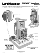 Chamberlain LiftMaster CSW200UL Series Manuals | ManualsLib