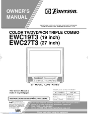 Emerson Ewc19t3 Ewc27t3 Owner S Manual Pdf Download Manualslib