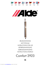 Alde Comfort 2923 Manuals | ManualsLib