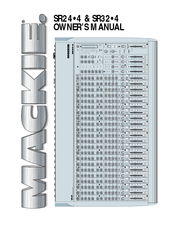 Mackie SR24•4 Manuals | ManualsLib