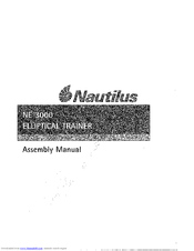 nautilus ne 3000 elliptical trainer