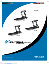 Nautilus Be Strong Sport T514 Manuals | ManualsLib