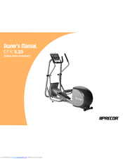 Precor EFX 5.23 Manuals | ManualsLib