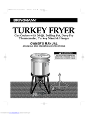Brinkmann Turkey Fryer Manuals | ManualsLib