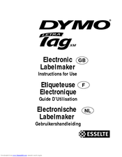 Dymo LetraTAG XM Manuals | ManualsLib