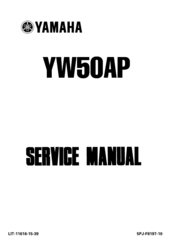Yamaha Yw50ap Service Manual Pdf Download Manualslib