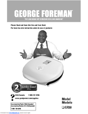 George Foreman Gr30 Use And Care Book Manual Pdf Download Manualslib