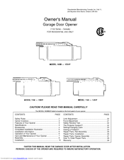 Chamberlain Lift-Master Professional 1160 Manuals | ManualsLib